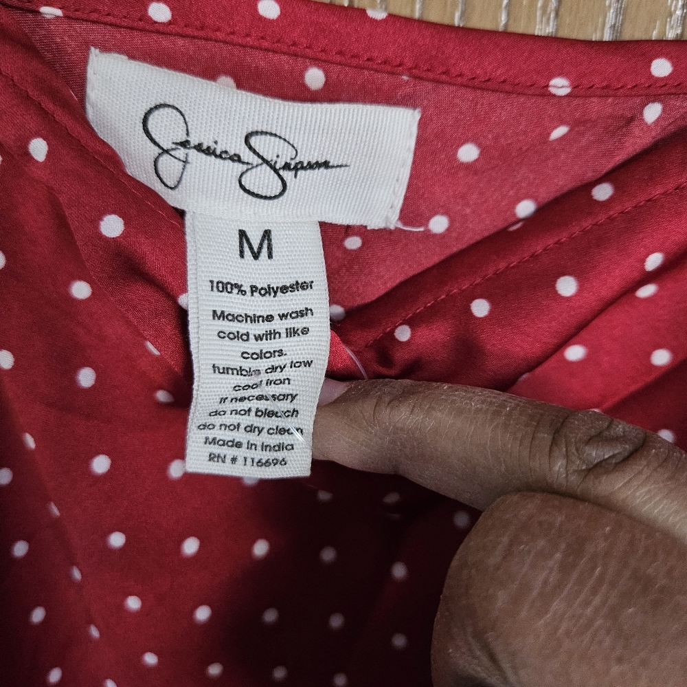 Size M NWT Jessica Simpson Midi dress - Picture 2 of 3
